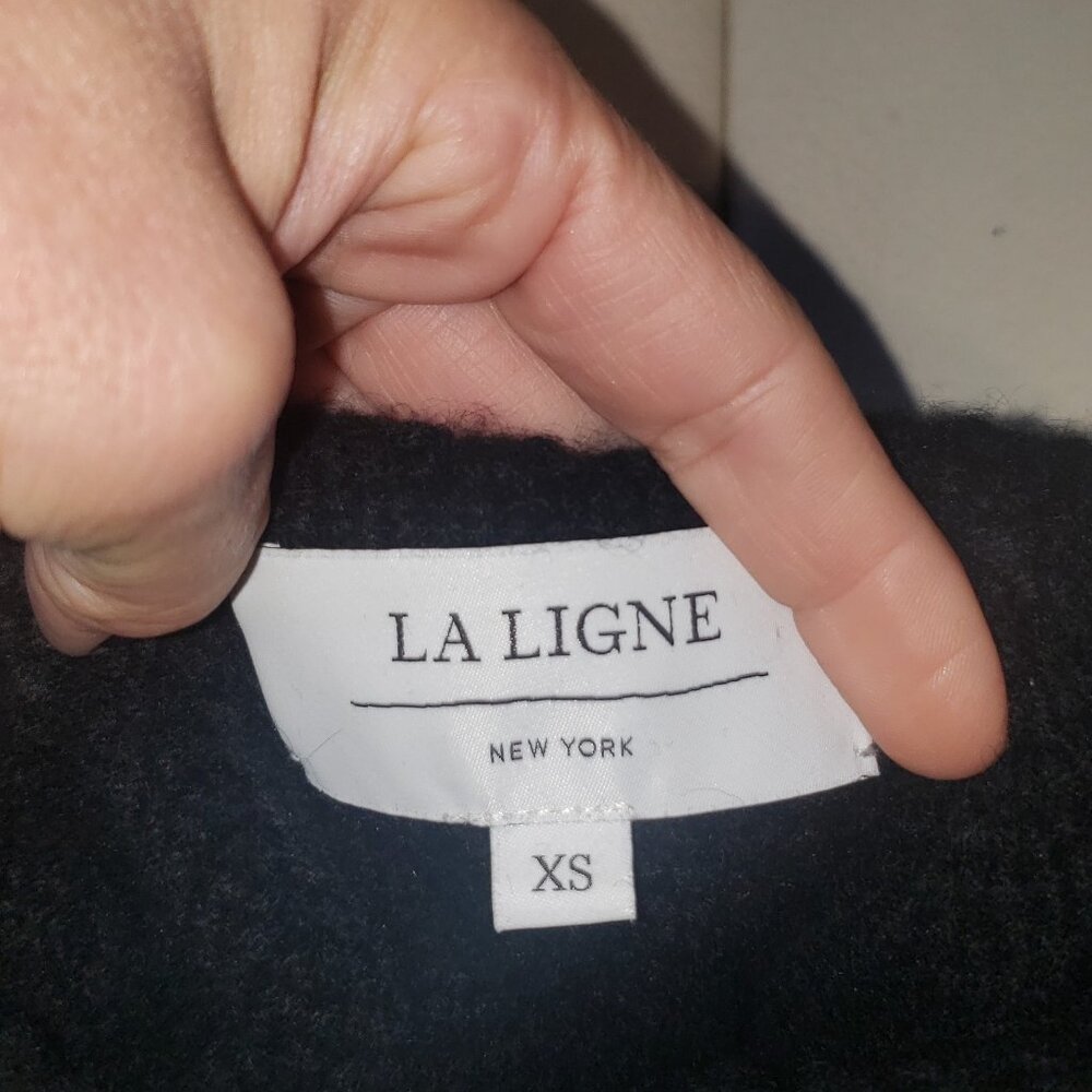 La ligne Toujours Super Bulky Heavy 100% Cashmere Turtleneck XS